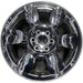 20" SIERRA 1500 PICKUP 09-11 20x8.5, 6 spoke, chrome, flat faced spoke, - Front View