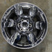 20" SIERRA 1500 PICKUP 09-11 20x8.5, 6 spoke, chrome, flat faced spoke, - Angle View