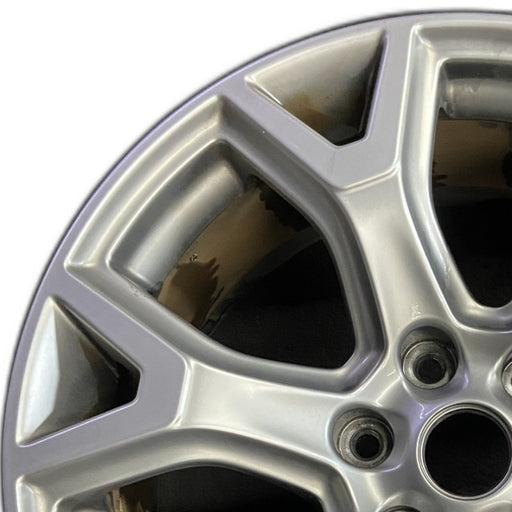 20" WAGONEER 22 20x9 6 spoke Y spoke silver Original OEM Wheel Rim - Angle View