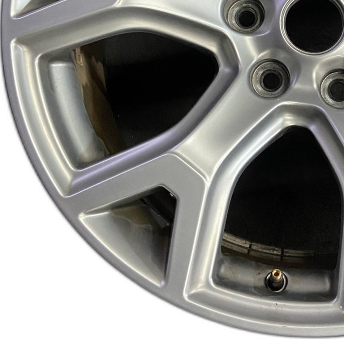 20" WAGONEER 22 20x9 6 spoke Y spoke silver Original OEM Wheel Rim - Back View