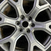 20" WAGONEER 22 20x9 6 spoke Y spoke silver Original OEM Wheel Rim - Angle View