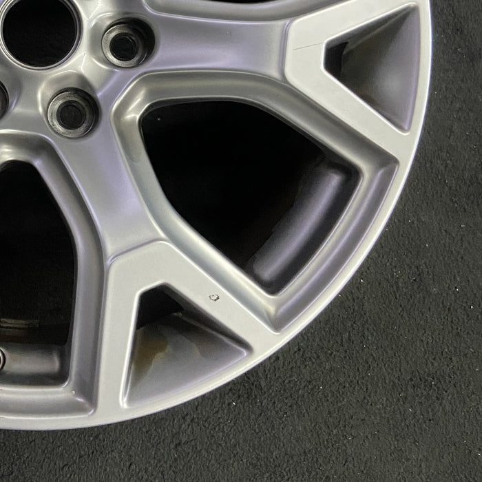 20" WAGONEER 22 20x9 6 spoke Y spoke silver Original OEM Wheel Rim - Back View