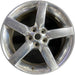 19" CAMARO 10-11 19x8, , bright finish Original OEM Wheel Rim - Front View