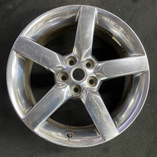 19" CAMARO 10-11 19x8, , bright finish Original OEM Wheel Rim - Angle View
