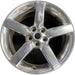19" CAMARO 10-11 19x8, , bright finish Original OEM Wheel Rim - Front View