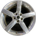 19" CAMARO 10-11 19x8, , bright finish Original OEM Wheel Rim - Front View