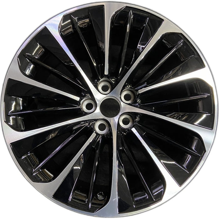 20" LS500 22-24 alloy 20x8.5 20 spoke gloss black accents Original OEM Wheel Rim