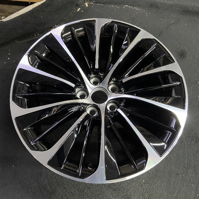 20" LS500 22-24 alloy 20x8.5 20 spoke gloss black accents Original OEM Wheel Rim