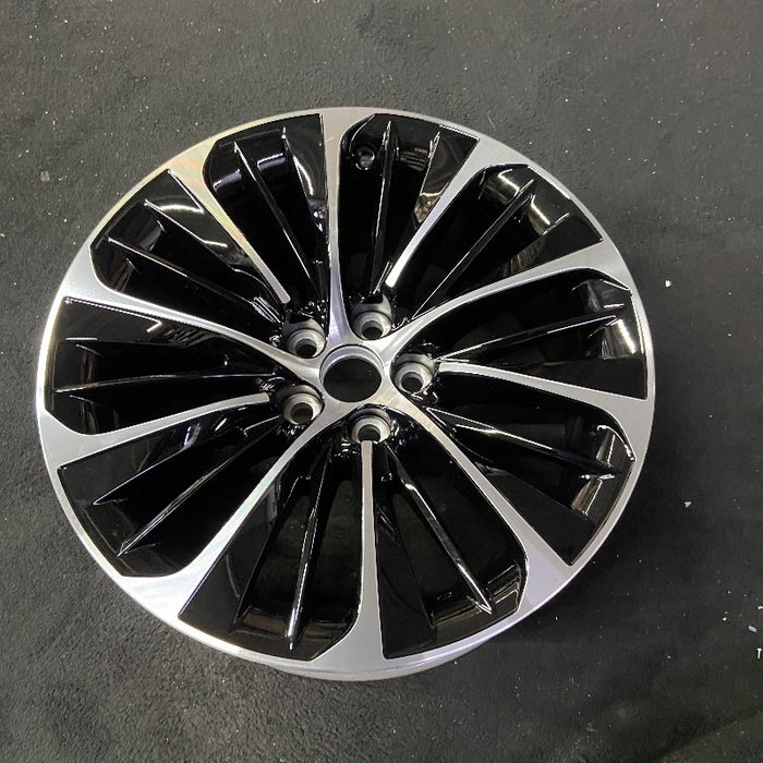 20" LS500 22-24 alloy 20x8.5 20 spoke gloss black accents Original OEM Wheel Rim