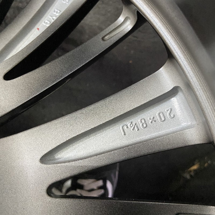 20" LS500 22-24 alloy 20x8.5 20 spoke gloss black accents Original OEM Wheel Rim