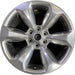 20" DODGE 1500 PICKUP 19 , 20x9, , 6 spoke, solid spoke, opt WRR Original OEM - Front View
