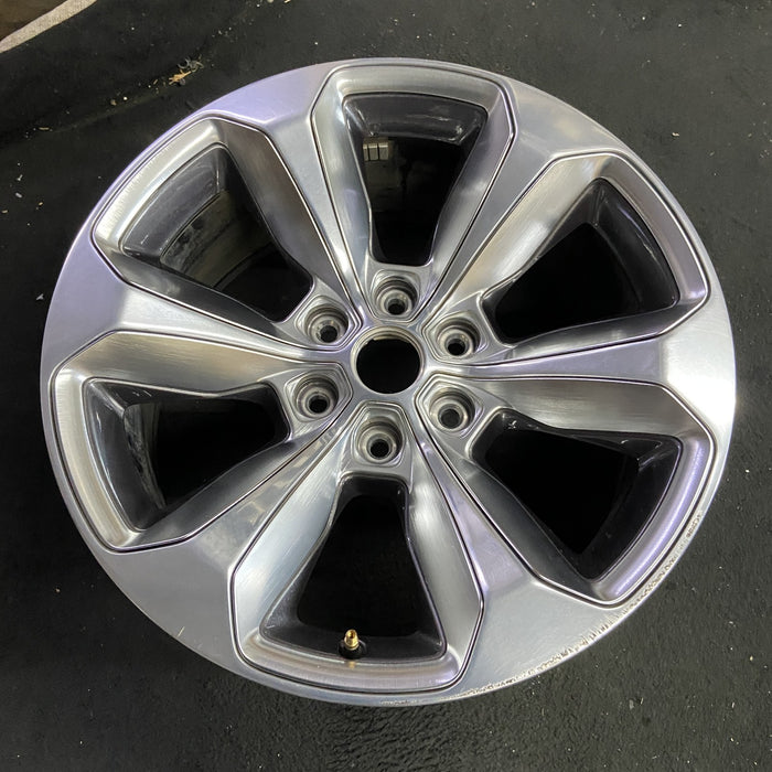 20" DODGE 1500 PICKUP 19 , 20x9, , 6 spoke, solid spoke, opt WRR Original OEM - Side Profile