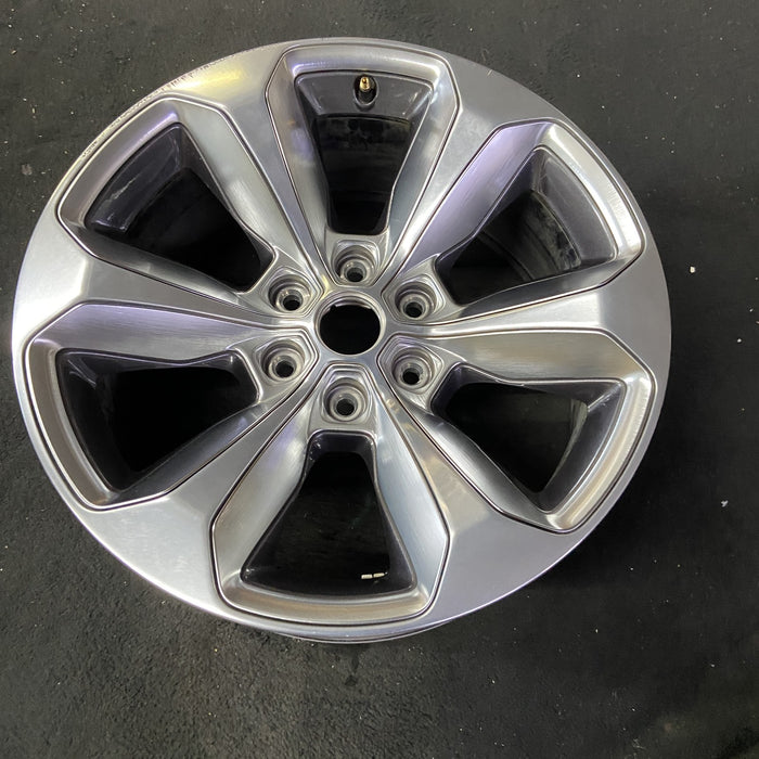 20" DODGE 1500 PICKUP 19 , 20x9, , 6 spoke, solid spoke, opt WRR Original OEM - Close-Up Detail