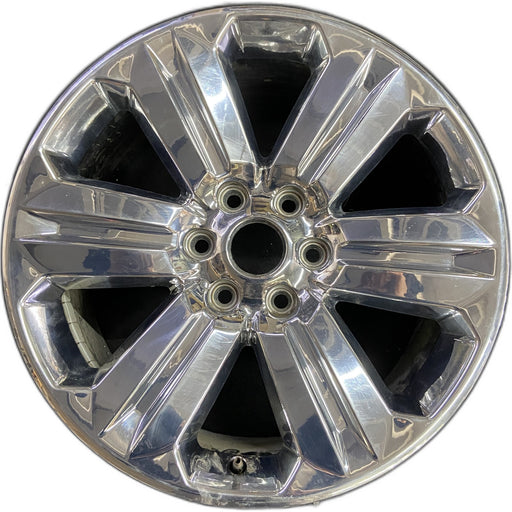 20" FORD F150 PICKUP 18-20 20x8.5, 6 spoke, chrome Original OEM Wheel Rim - Front View