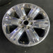 20" FORD F150 PICKUP 18-20 20x8.5, 6 spoke, chrome Original OEM Wheel Rim - Side Profile