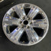 20" FORD F150 PICKUP 18-20 20x8.5, 6 spoke, chrome Original OEM Wheel Rim - Side Profile