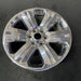 20" FORD F150 PICKUP 18-20 20x8.5, 6 spoke, chrome Original OEM Wheel Rim - Close-Up Detail