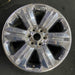 20" FORD F150 PICKUP 18-20 20x8.5, 6 spoke, chrome Original OEM Wheel Rim - Angle View