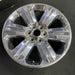 20" FORD F150 PICKUP 18-20 20x8.5, 6 spoke, chrome Original OEM Wheel Rim - Side Profile