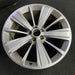 20" EXPLORER 18-19 20x8.5, , 10 spoke, , silver Original OEM Wheel Rim - Side Profile