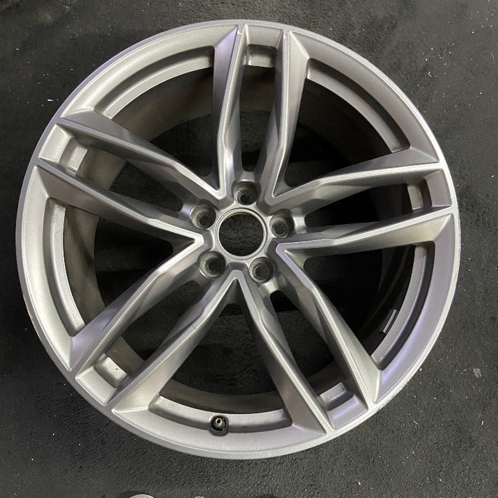 20" AUDI A7 16-18 20x9 alloy 5 double spoke silver finish Original OEM Wheel Rim