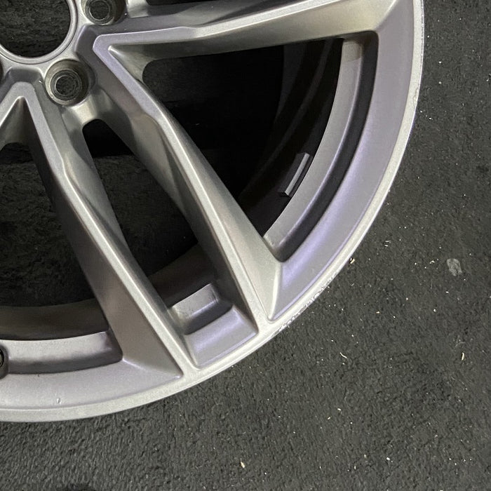 20" AUDI A7 16-18 20x9 alloy 5 double spoke silver finish Original OEM Wheel Rim