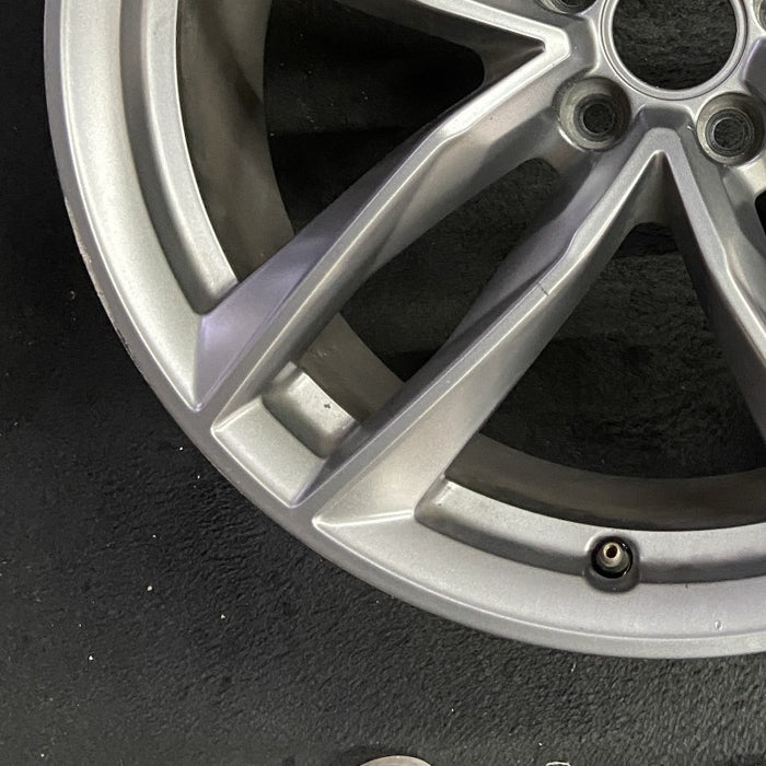 20" AUDI A7 16-18 20x9 alloy 5 double spoke silver finish Original OEM Wheel Rim