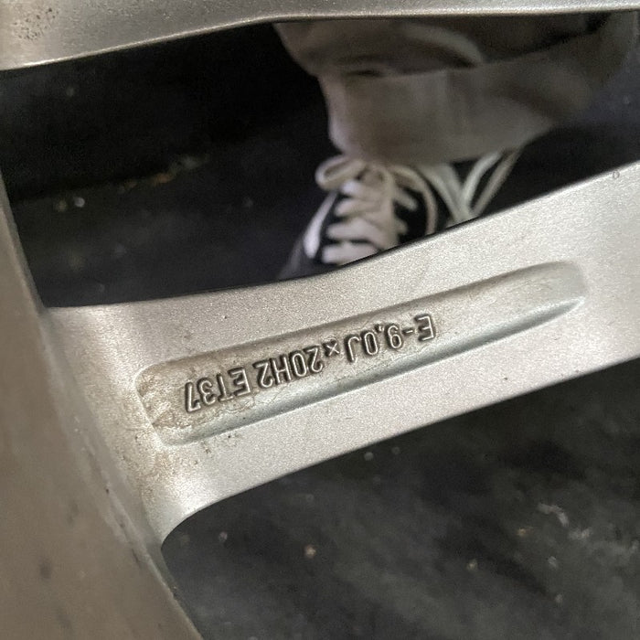 20" AUDI A7 16-18 20x9 alloy 5 double spoke silver finish Original OEM Wheel Rim