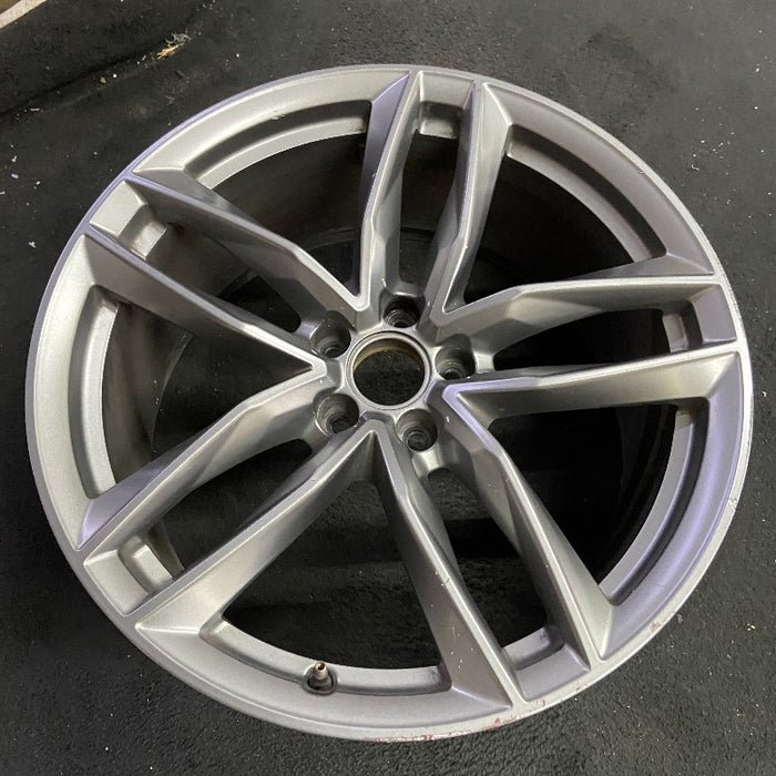 20" AUDI A7 16-18 20x9 alloy 5 double spoke silver finish Original OEM Wheel Rim