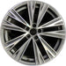 20" AUDI A6 19-20 20x8.5 Original OEM Wheel Rim - Front View