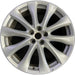 20" MAZDA CX-9 14-15 aluminum, 20x7.5 Original OEM Wheel Rim - Front View
