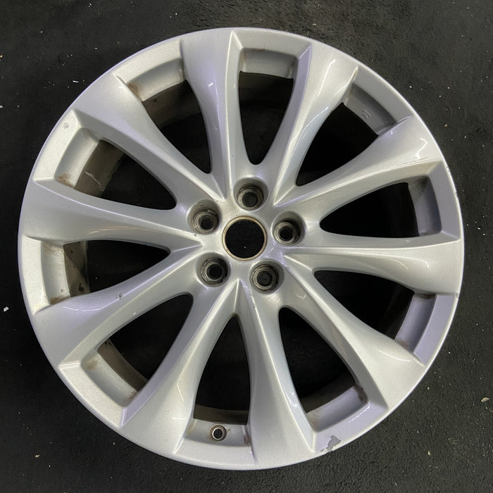 20" MAZDA CX-9 14-15 aluminum, 20x7.5 Original OEM Wheel Rim - Angle View