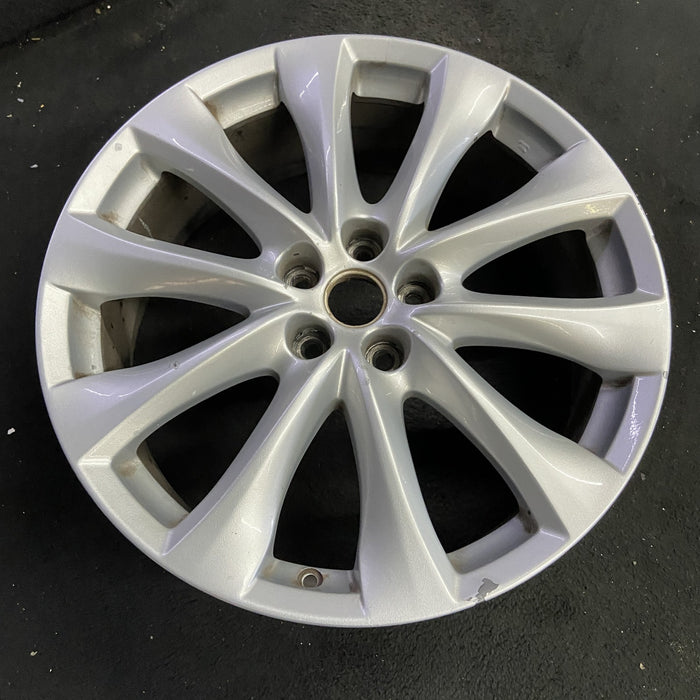 20" MAZDA CX-9 14-15 aluminum, 20x7.5 Original OEM Wheel Rim - Side Profile