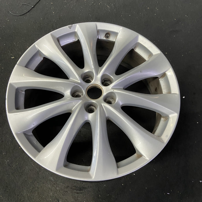 20" MAZDA CX-9 14-15 aluminum, 20x7.5 Original OEM Wheel Rim - Close-Up Detail