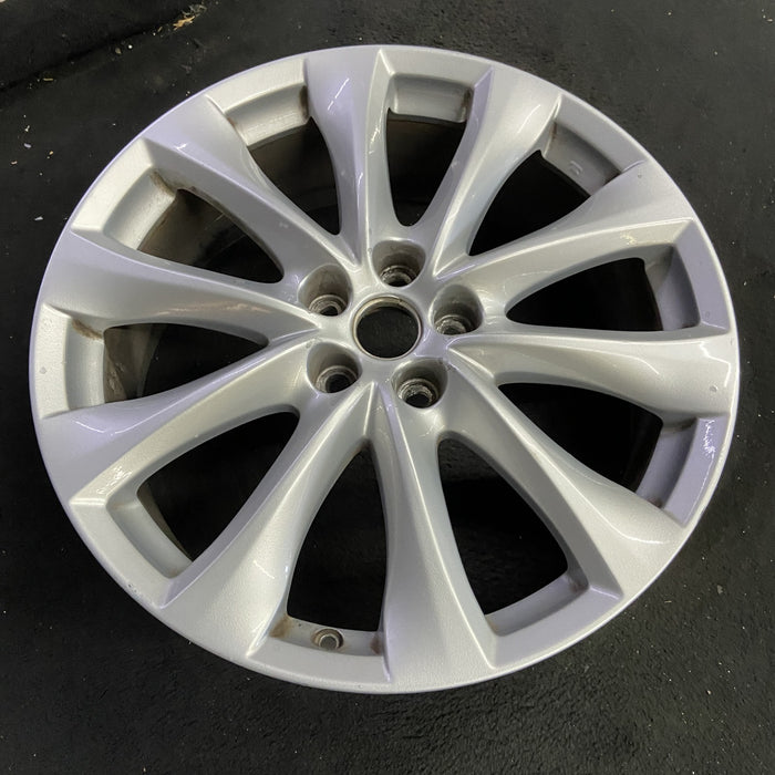 20" MAZDA CX-9 14-15 aluminum, 20x7.5 Original OEM Wheel Rim - Side Profile