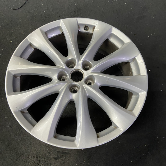 20" MAZDA CX-9 14-15 aluminum, 20x7.5 Original OEM Wheel Rim - Close-Up Detail