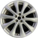 20" MAZDA CX-9 14-15 aluminum, 20x7.5 Original OEM Wheel Rim - Front View