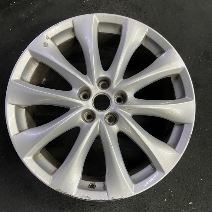 20" MAZDA CX-9 14-15 aluminum, 20x7.5 Original OEM Wheel Rim - Angle View