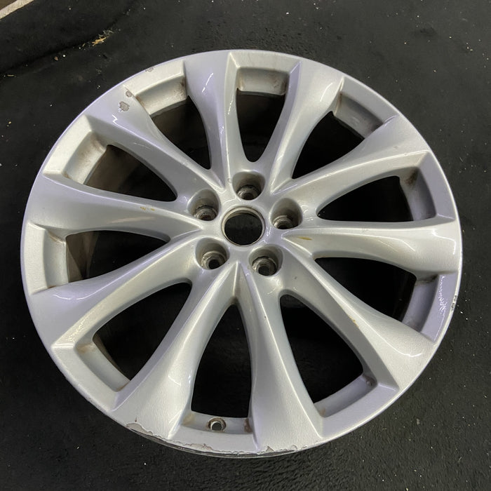 20" MAZDA CX-9 14-15 aluminum, 20x7.5 Original OEM Wheel Rim - Side Profile