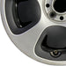 15" FIAT 500 13 2 Dr 15x6.5 silver Original OEM Wheel Rim - Back View
