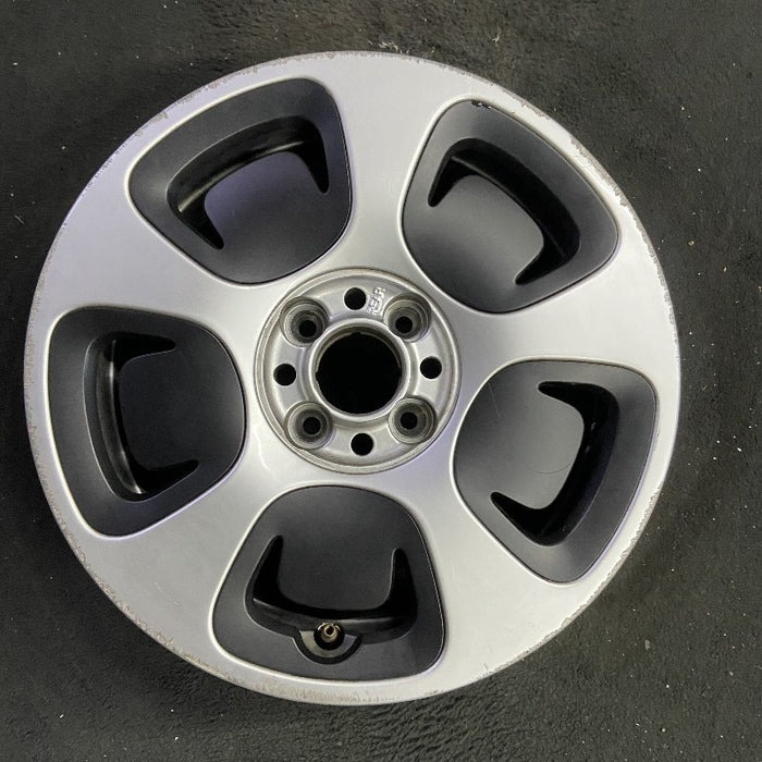 15" FIAT 500 13 2 Dr 15x6.5 silver Original OEM Wheel Rim - Additional View