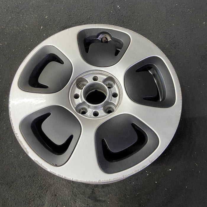 15" FIAT 500 13 2 Dr 15x6.5 silver Original OEM Wheel Rim - View 8