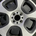 15" FIAT 500 13 2 Dr 15x6.5 silver Original OEM Wheel Rim - Angle View