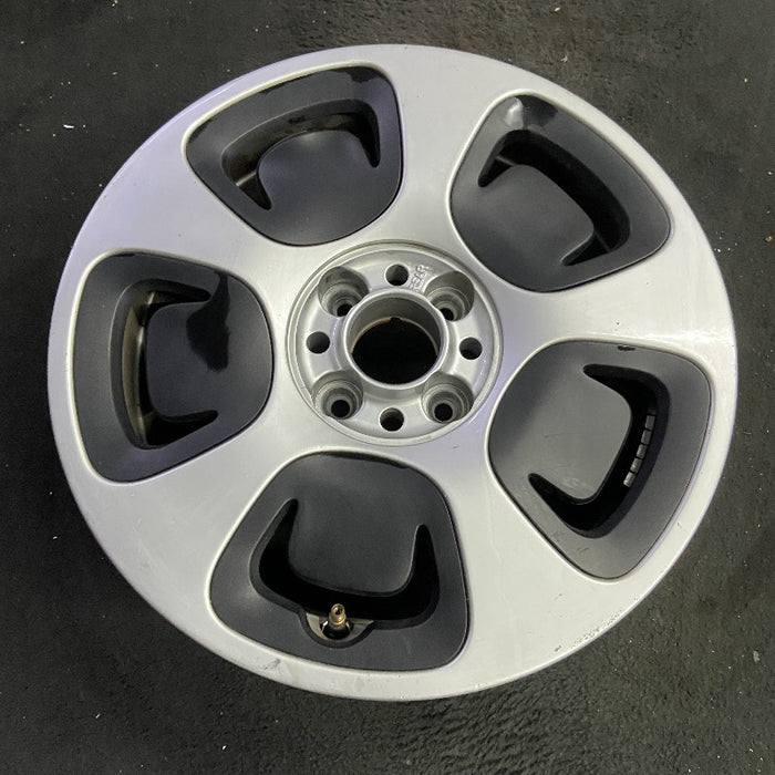 15" FIAT 500 13 2 Dr 15x6.5 silver Original OEM Wheel Rim - View 7