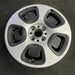 15" FIAT 500 13 2 Dr 15x6.5 silver Original OEM Wheel Rim - View 7