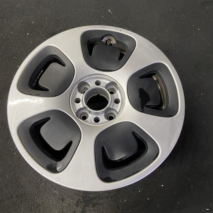 15" FIAT 500 13 2 Dr 15x6.5 silver Original OEM Wheel Rim - View 8
