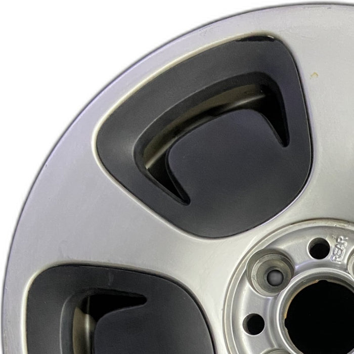 15" FIAT 500 13 2 Dr 15x6.5 silver Original OEM Wheel Rim - Angle View