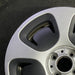 15" FIAT 500 13 2 Dr 15x5.5 silver Original OEM Wheel Rim - Side Profile