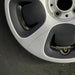 15" FIAT 500 13 2 Dr 15x5.5 silver Original OEM Wheel Rim - Additional View