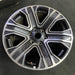 20" WAGONEER 22-23 20x9, , straight spoke Original OEM Wheel Rim - Side Profile